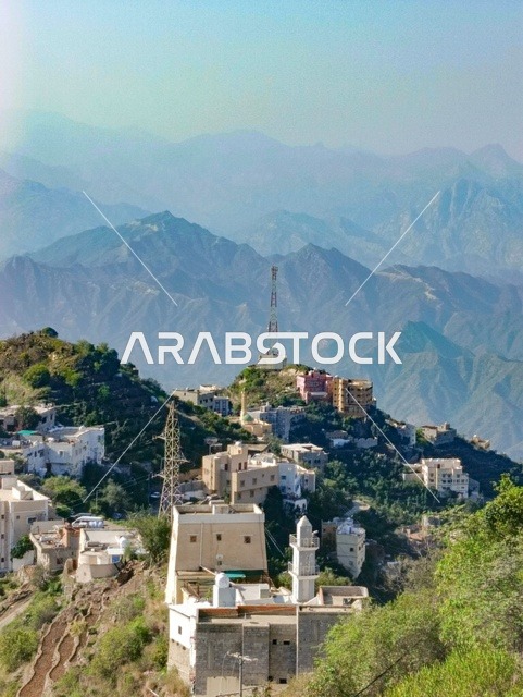 Faifa Mountains Jazan Saudi Arabia Mountain Village