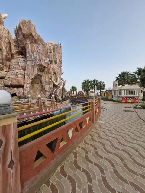 Al Khulub Park Al Mandaq Baha Artificial Rock Landscape