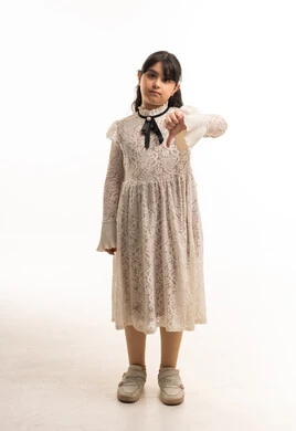 Middle Eastern Girl Showing Thumbs Down Gesture