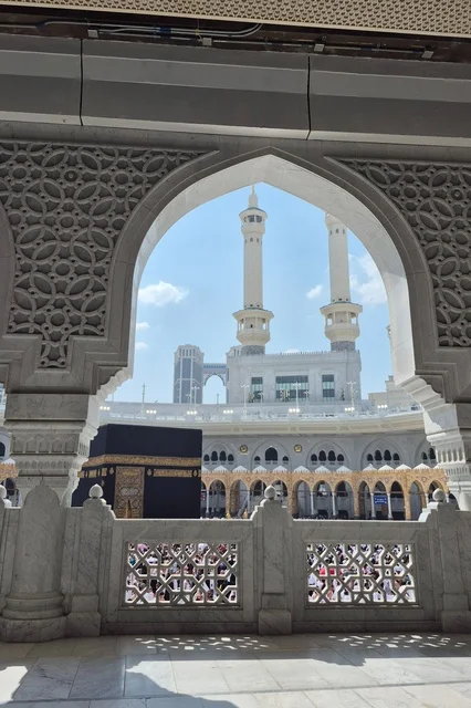 منظر الكعبة المشرفة والمسجد الحرام في مكة المكرمة