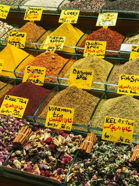 Traditional Spices and Herbal Teas in Oman Market