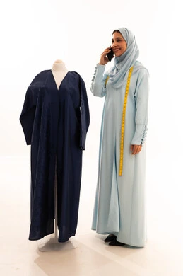 Arab Female Fashion Designer with Abaya Mannequin