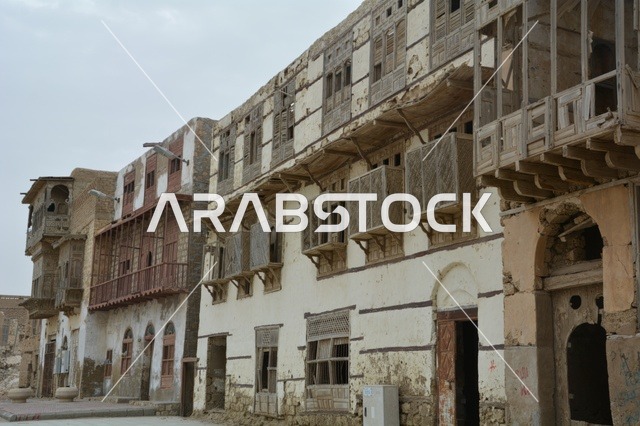 Historic Traditional Buildings in Al-Wajh Saudi Arabia - Photo
