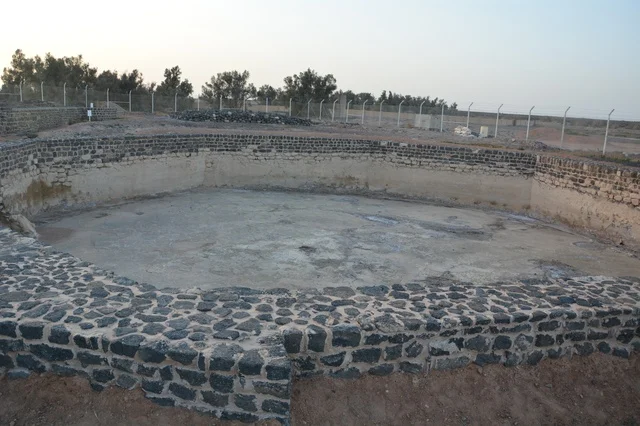 Ancient Water Tank on Darb Zubaida Al-Fayd Saudi Arabia Ancient Water Tank on Darb Zubaida Al-Fayd Saudi Arabia