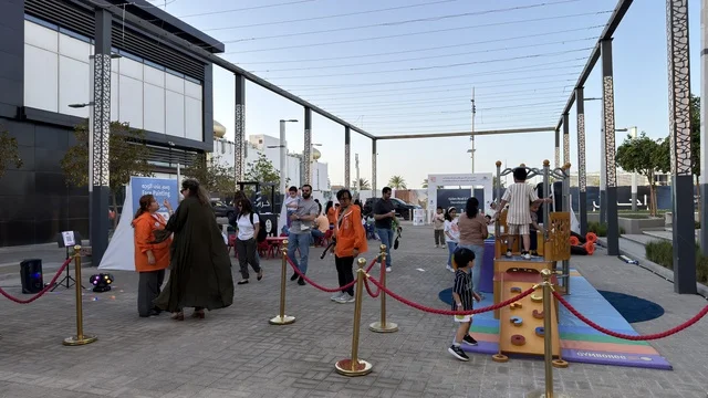 Children Activity at Ajdan Walk Khobar Outdoor Event