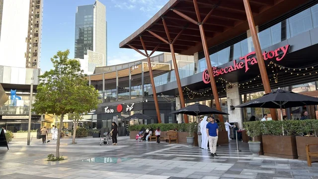 Ajdan Walk Khobar Saudi Arabia Modern Commercial Area