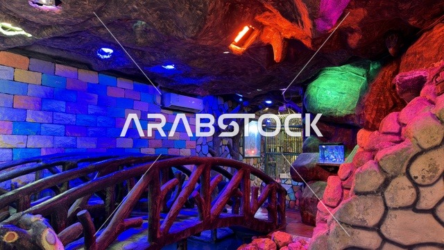 Indoor Theme Park Attraction Dolphin Village Dammam