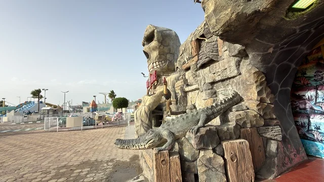Dolphin Village Dammam Amusement Park Sculptures