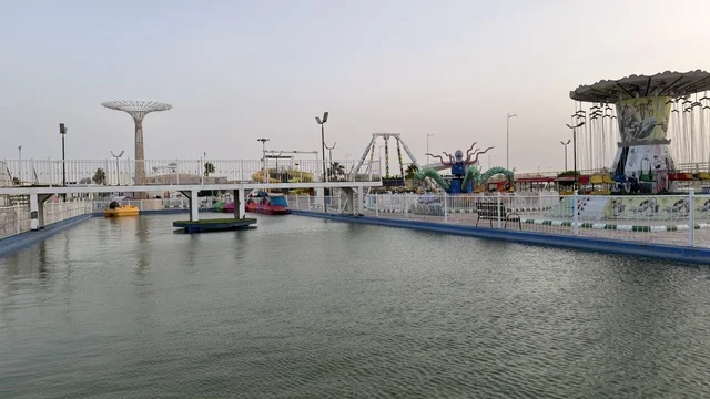 Dolphin Village Dammam Amusement Park with Water Pool