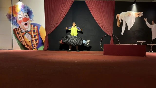 Magician Levitation Stage Show at Dolphin Village Dammam