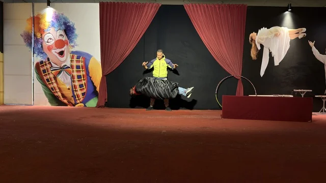 Magic Show at Dolphin Village Dammam Stage