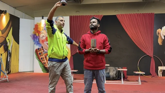 Live Stage Performance at Dolphin Village Dammam Circus
