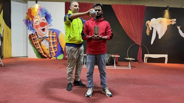 Magic Trick Performance at Dolphin Village Dammam