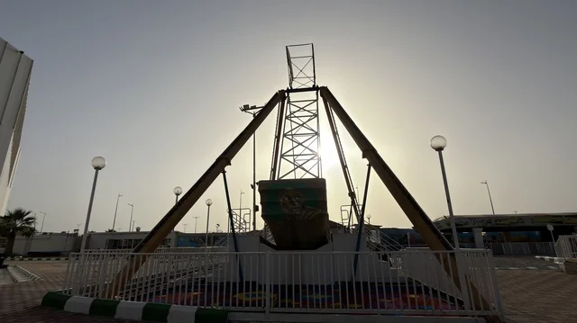 Pirate Ship Ride at Dolphin Village Dammam Saudi Arabia