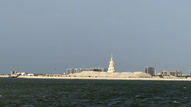 Dolphin Village Dammam Landmark and Coastal City Skyline