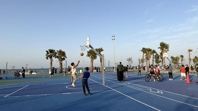 Basketball Court at Terrace Al Khobar Saudi Arabia