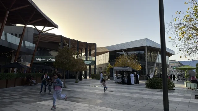 Ajdan Walk Al Khobar Outdoor Plaza Modern Sunset View
