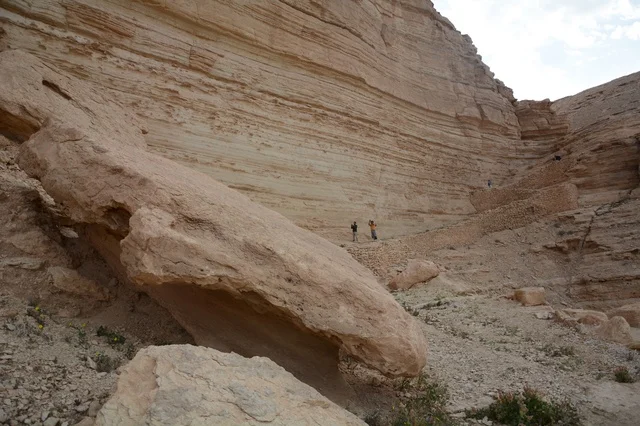 Camel Path Mountain Pass Desert Canyon Landscape
