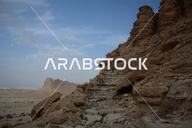 مسار الجمال بالرياض ممر جبلي للتنزه في السعودية