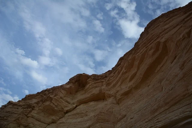 Camel Path Mountain Pass and Rocky Cliff Face