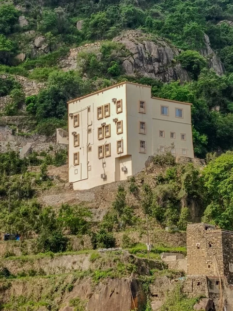 Modern House on Green Faifa Mountains in Jazan