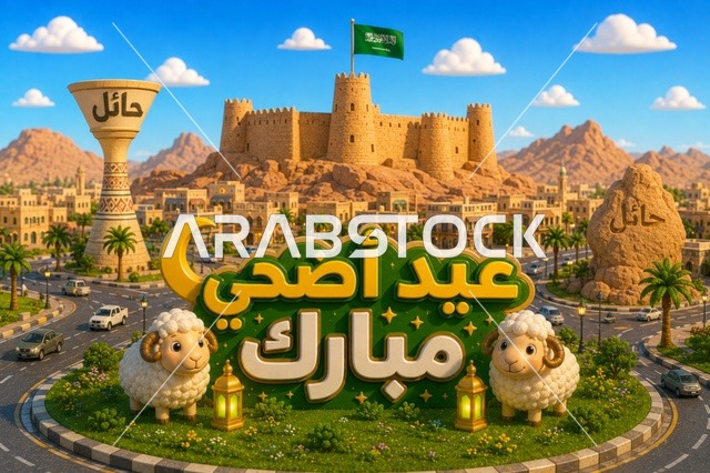 تهنئة عيد الأضحى المبارك في حائل السعودية
