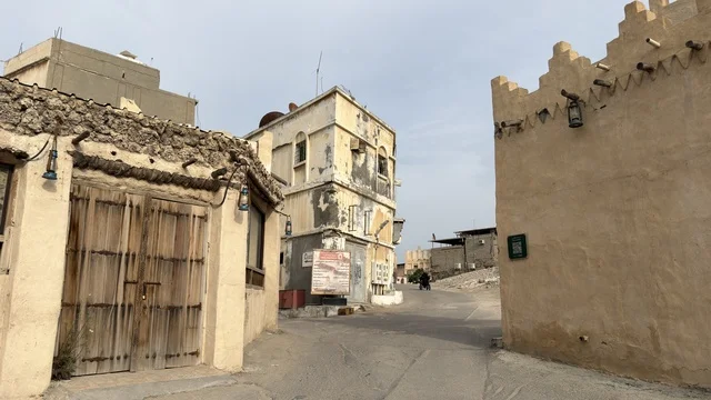 Traditional Architecture near Tarut Castle Qatif Saudi Arabia