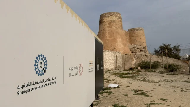 Tarout Castle in Qatif, Saudi Arabia is a historical archaeological fortress. Tarout Castle in Qatif, Saudi Arabia is a historical archaeological fortress.