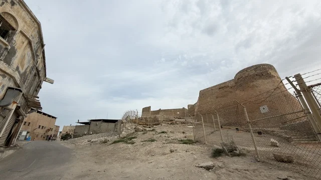 The Tarout Castle in Qatif, Saudi Arabia is a historical landmark.