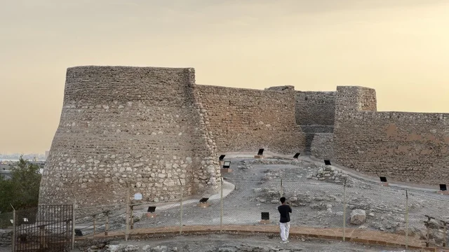 قلعة تاروت التاريخية في القطيف بالمملكة العربية السعودية