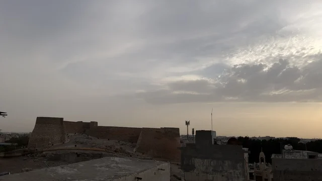 قلعة تاروت التاريخية في القطيف بالمملكة العربية السعودية