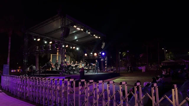 Orchestra Performance at Ithra Dhahran at Night