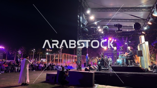 Live Music Performance at Ithra Dhahran Night Event