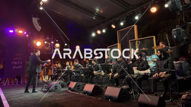 Orchestra Performance at Ithra Events Dhahran Night