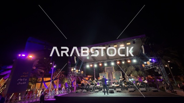 Orchestra Performance at Ithra Dhahran Night Stage