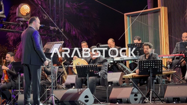 Orchestra Performing at Ithra Dhahran Night Event