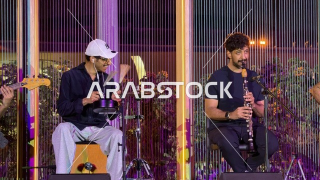 Musicians Live Performance at Ithra Dhahran Saudi Arabia