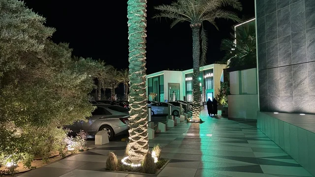 Qatif Waterfront Saudi Arabia Walkway at Night