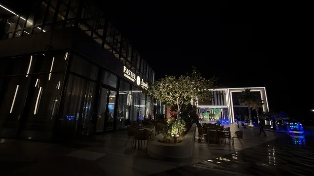 Seafront Project Qatif Modern Architecture at Night