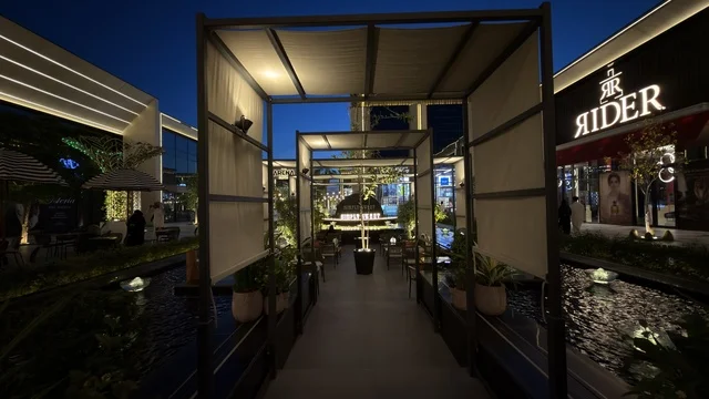 Sea Front Project Qatif Night Outdoor Walkway