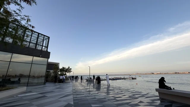 Qatif Sea Front Promenade and Modern Waterfront Architecture