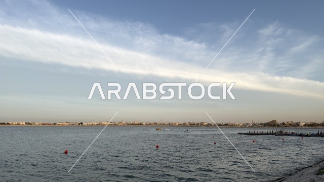 واجهة كورنيش القطيف وساحل الخليج العربي