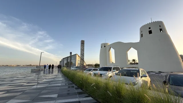Qatif Sea Front Promenade with Traditional Architecture