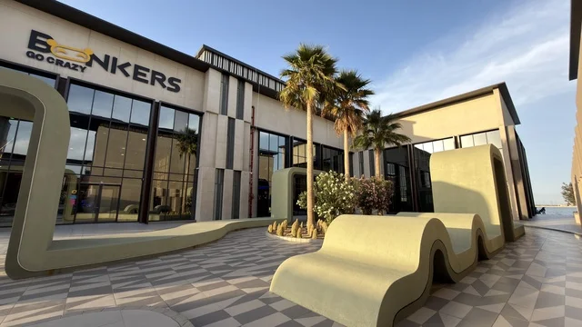 Modern Commercial Architecture at Qatif Sea Front