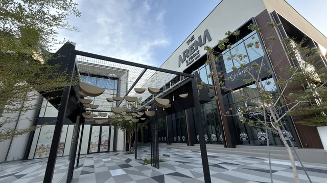 Modern Arena Building at Qatif Sea Front Saudi Arabia
