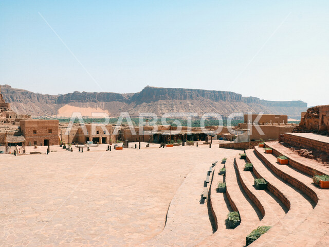 The historical beauty of the heritage village of Al-Ula in the city of ...