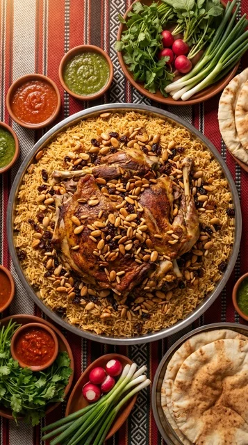 Saudi Kabsa Lamb Feast for Eid Al-Adha Lunch