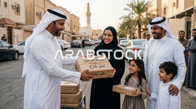 توزيع لحوم الأضاحي والعمل الخيري في السعودية خلال عيد الأضحى