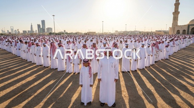 صلاة عيد الأضحى في ساحة العيد بالسعودية