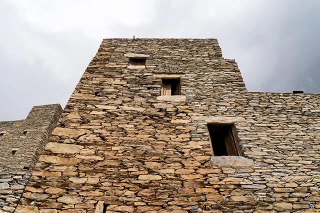 Traditional Stone Tower in Asir Saudi Arabia Traditional Stone Tower in Asir Saudi Arabia